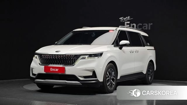 Kia Carnival 4th generation 2021 Белый из Кореи