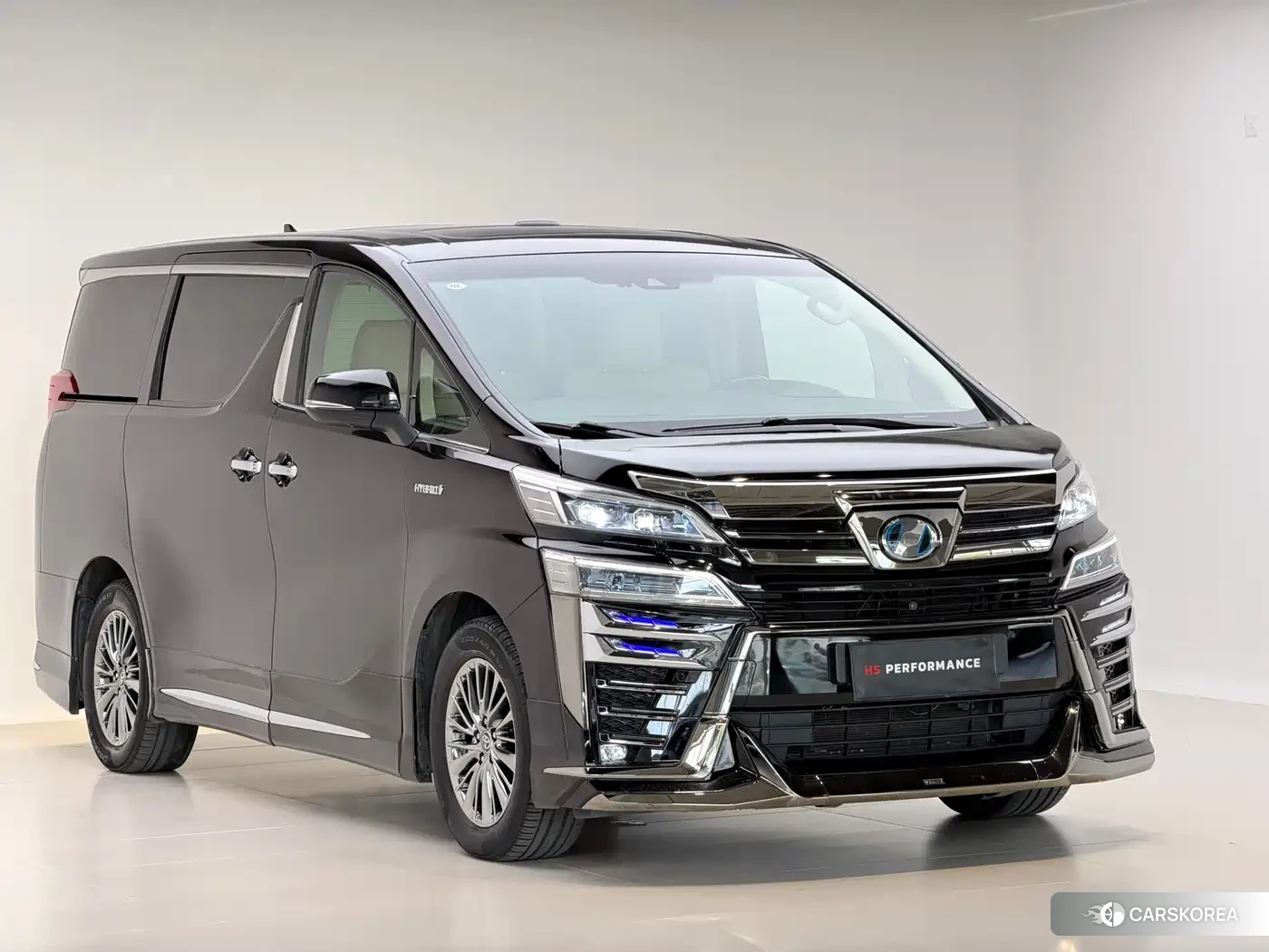 Toyota Vellfire 2021 Черный из Китая