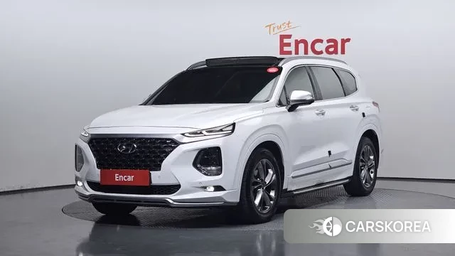 Hyundai Santa Fe TM 2020 Белый из Кореи