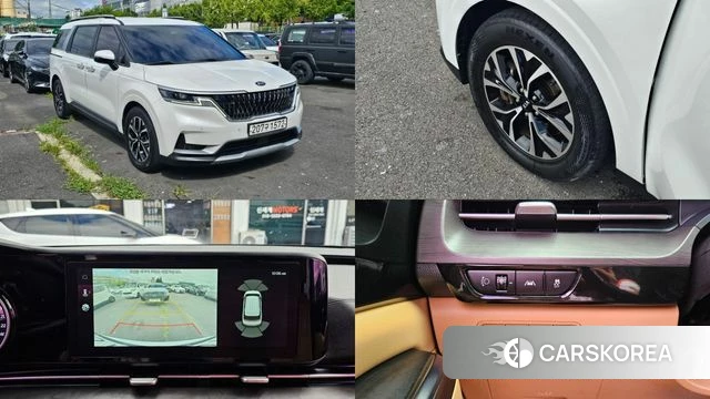 Kia Carnival 4th generation 2021 Белый из Кореи