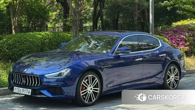 Maserati Ghibli 2020 Синий из Кореи