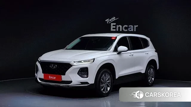 Hyundai Santa Fe TM 2018 Белый из Кореи