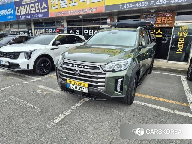 Ssangyong The New Rexton Sports Cannes 2022 Зеленый из Кореи