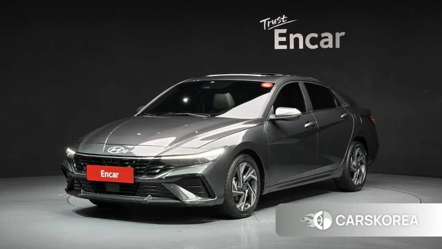 Hyundai The New Avante (CN7) 2023 Серый из Кореи