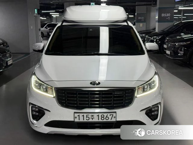 Kia The New Carnival 2020 Белый из Кореи