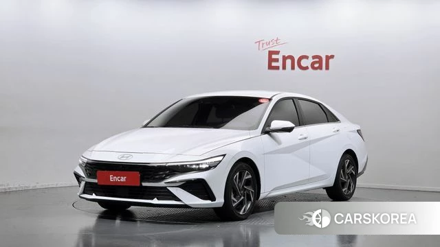 Hyundai The New Avante (CN7) 2025 Белый из Кореи