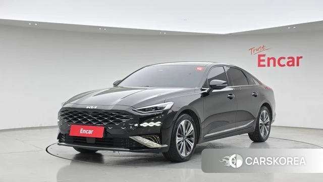 Kia K8 Hybrid 2022 Черный из Кореи