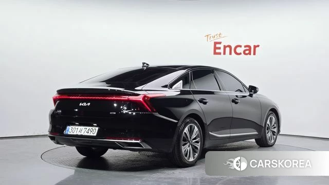 Kia K8 Hybrid 2024 Черный из Кореи