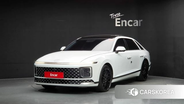 Hyundai Grandeur Hybrid (GN7) 2023 Белый из Кореи
