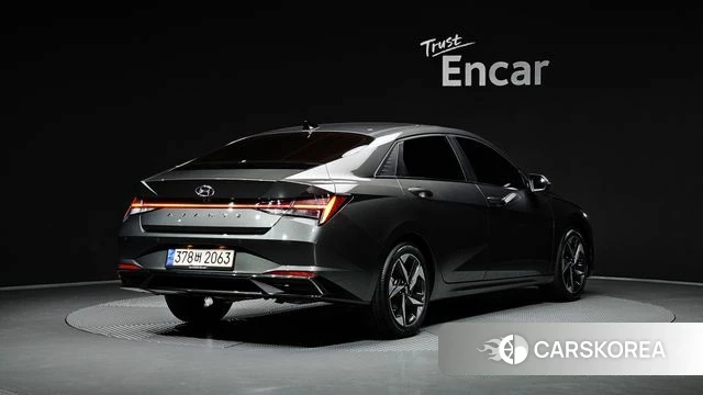 Hyundai Avante (CN7) 2021 Серый из Кореи