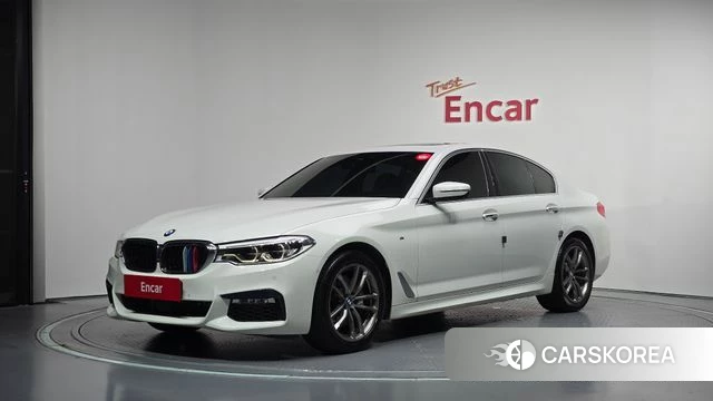 BMW 5 Series (G30) 2018 Белый из Кореи