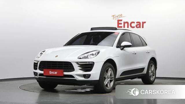 Porsche Macan 2018 Белый из Кореи