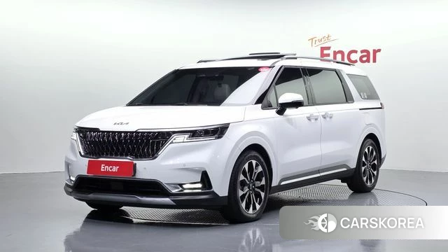Kia Carnival 4th generation 2021 Белый из Кореи