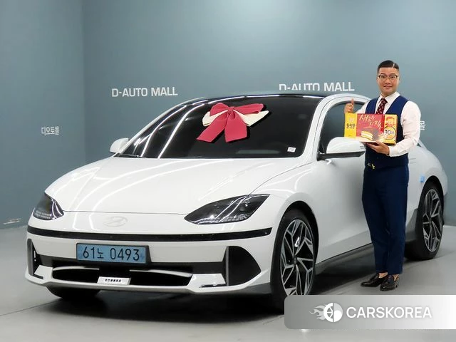 Hyundai Ionic 6 2023 Белый из Кореи