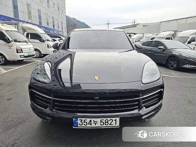 Porsche Cayenne (PO536) 2019 Черный из Кореи