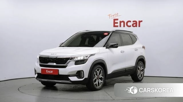 Kia Seltos 2022 Белый из Кореи