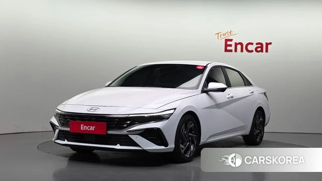 Hyundai The New Avante (CN7) 2023 Белый из Кореи