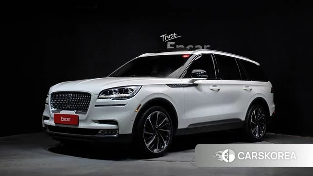 Lincoln Aviator 2nd generation 2021 Белый из Кореи