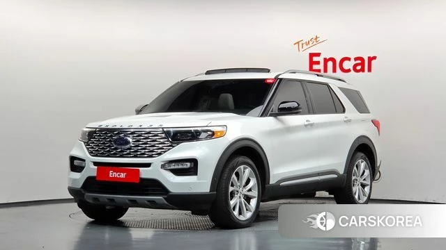 Ford Explorer 6th Generation 2021 Белый из Кореи