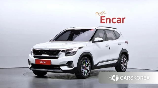 Kia Seltos 2021 Белый из Кореи