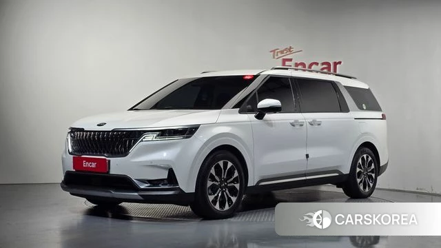 Kia Carnival 4th generation 2021 Белый из Кореи