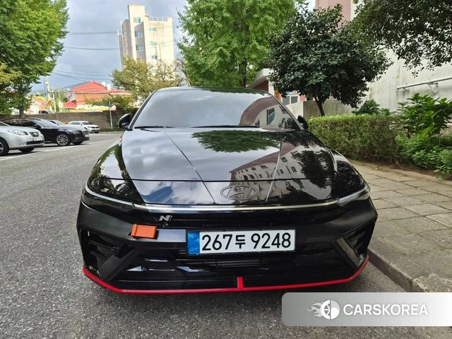 Hyundai The New Avante (CN7) 2023 Черный из Кореи
