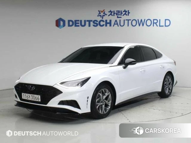 Hyundai Sonata (DN8) 2022 Белый из Кореи