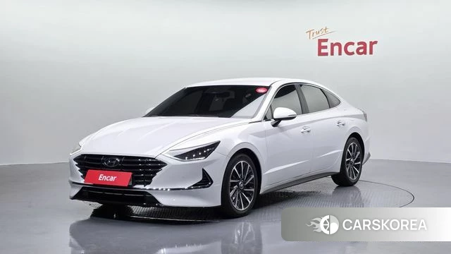 Hyundai Sonata (DN8) 2019 Белый из Кореи