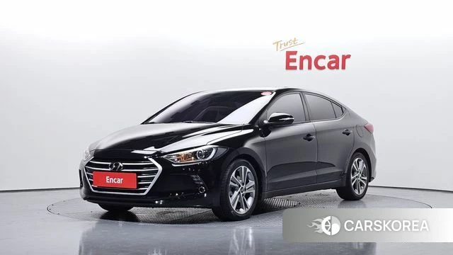 Hyundai Avante AD 2018 Черный из Кореи