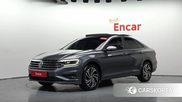 Volkswagen 7th Generation of Jetta 2021 Серый из Кореи