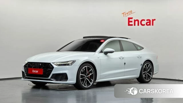 Audi A7 (4K) 2020 Белый из Кореи
