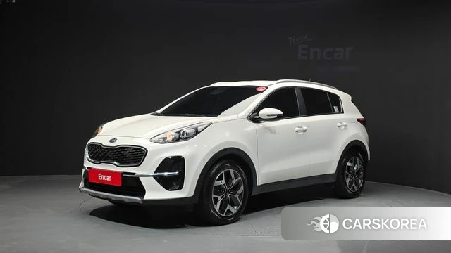 Kia Sportage The Bold 2021 Белый из Кореи