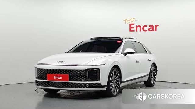 Hyundai Grandeur Hybrid (GN7) 2023 Белый из Кореи