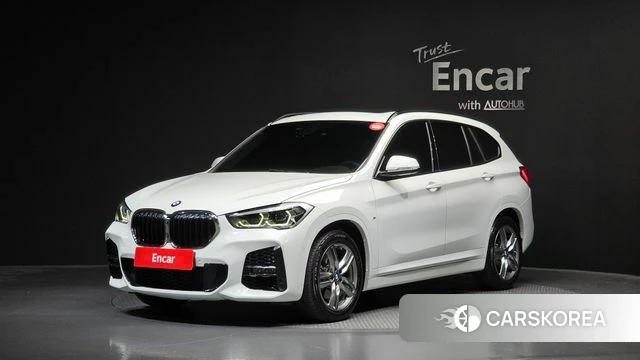 BMW X1 (F48) 2022 Белый из Кореи