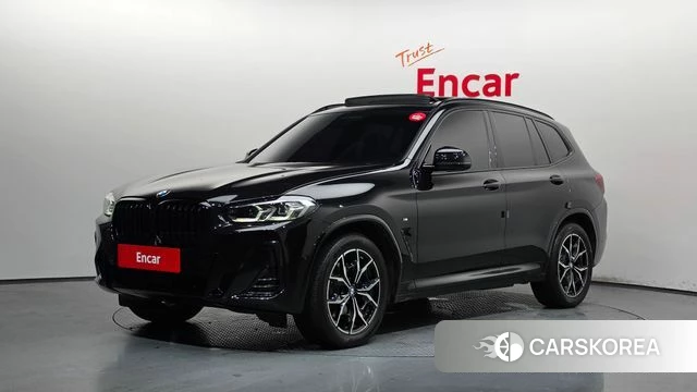 BMW X3 (G01) 2022 Черный из Кореи