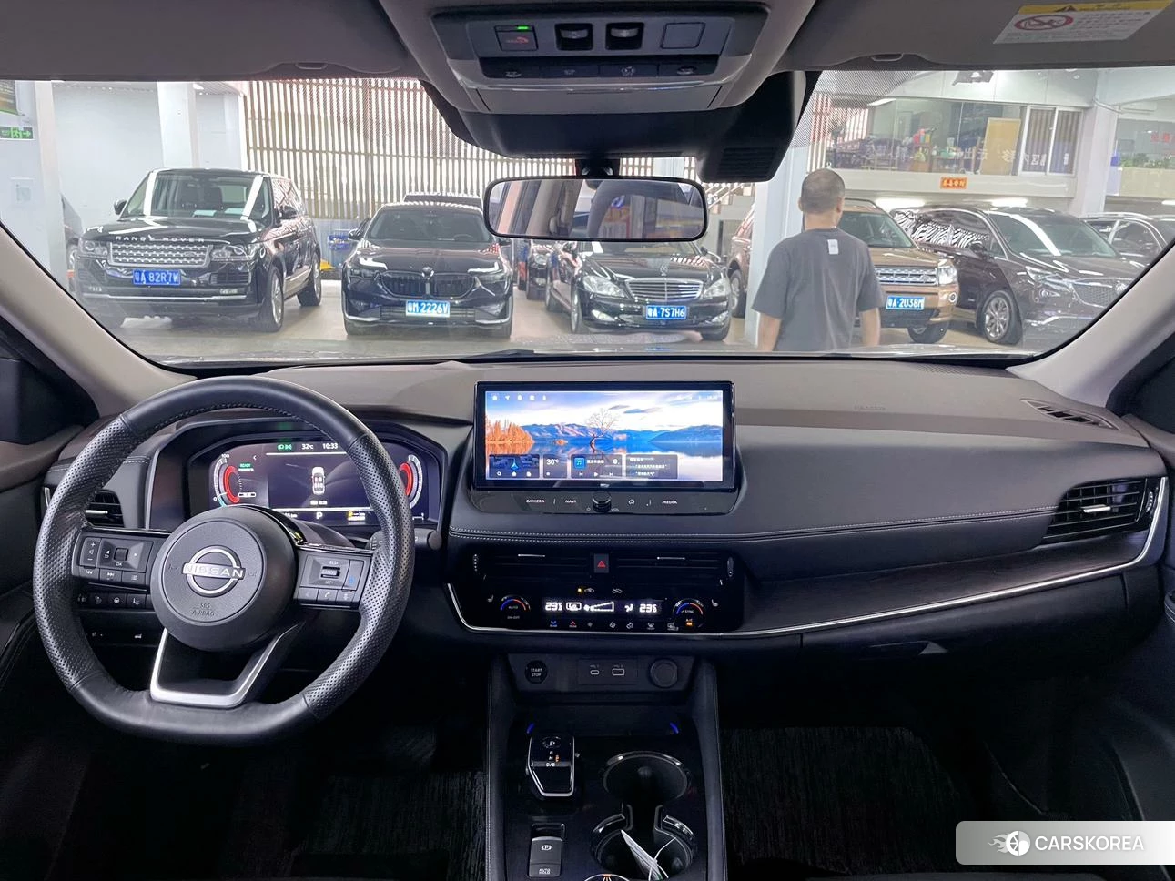 Nissan X-Trail 2023 Темно-серый из Китая