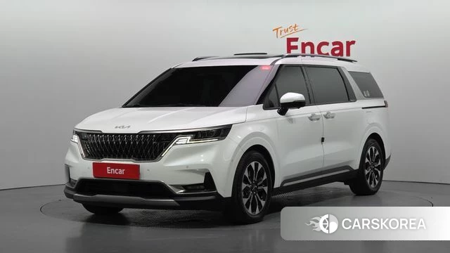 Kia Carnival 4th generation 2023 Белый из Кореи