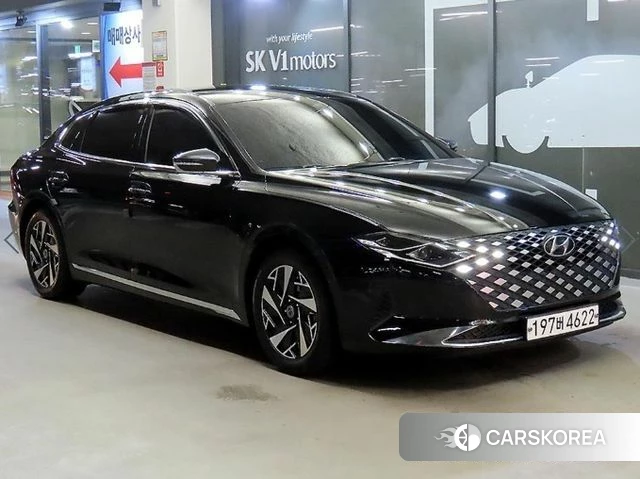 Hyundai The New Grandeur IG Hybrid 2020 Черный из Кореи
