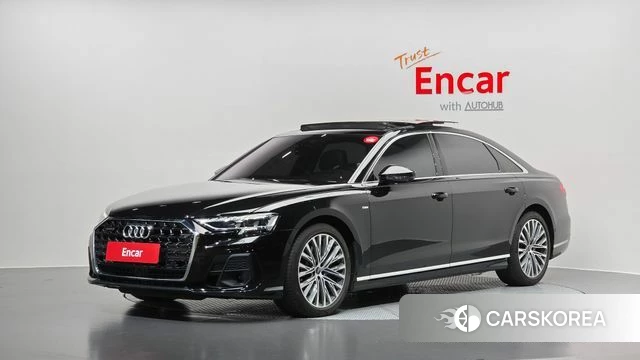 Audi A8 (D5) 2023 Черный из Кореи