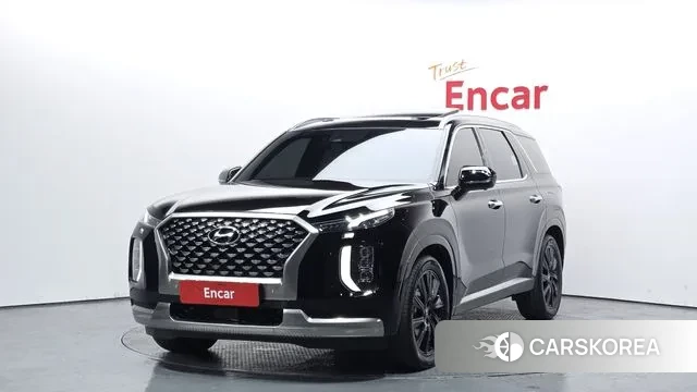 Hyundai Palisade 2022 Черный из Кореи