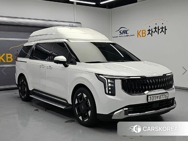 Kia The New Carnival 4th Generation 2025 Белый из Кореи
