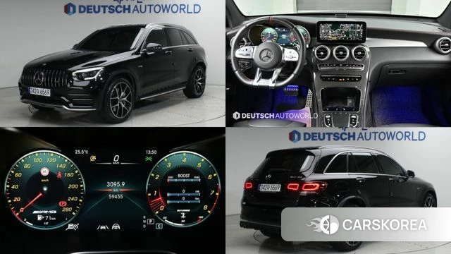 Mercedes-Benz GLC-Class X253 2020 Черный из Кореи