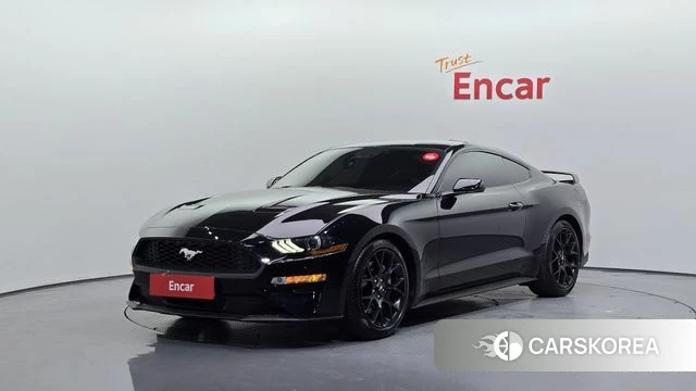Ford Mustang 2018 Черный из Кореи