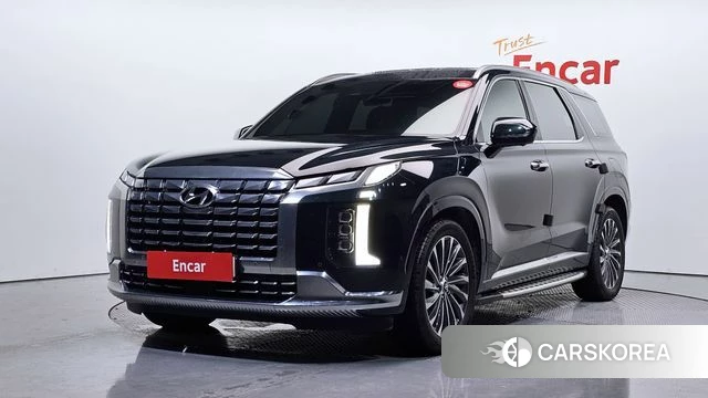 Hyundai The New Palisade 2023 Темно-зеленый из Кореи