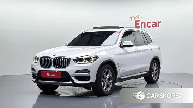BMW X3 (G01) 2018 Белый из Кореи