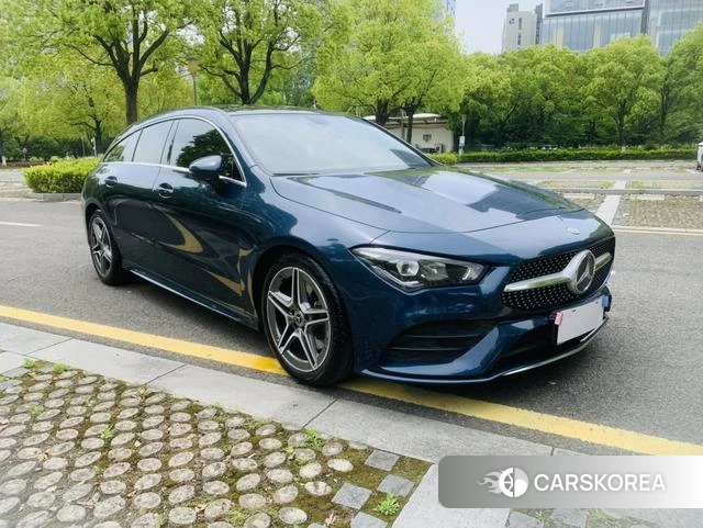 Mercedes-Benz CLA 2020 Синий из Китая