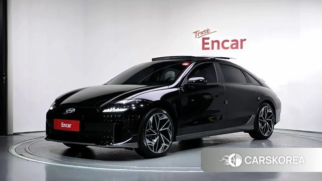 Hyundai Ionic 6 2022 Черный из Кореи