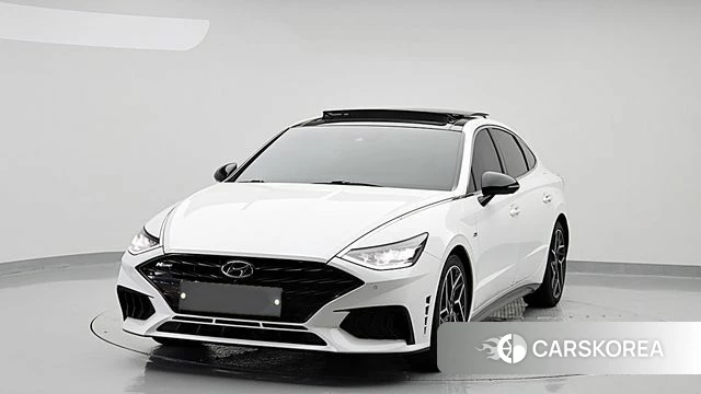 Hyundai Sonata (DN8) 2022 Белый из Кореи