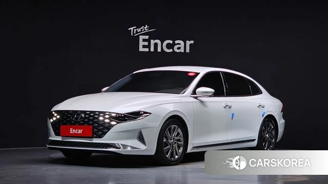 Hyundai The New Grandeur IG Hybrid 2020 Белый из Кореи
