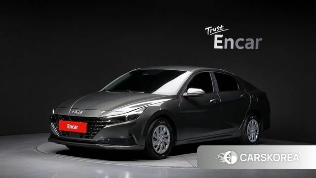 Hyundai Avante (CN7) 2020 Серый из Кореи